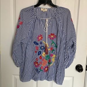 Cute embroidered blouse